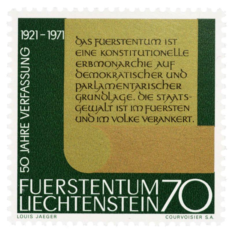 Liechtenstein Verfassung